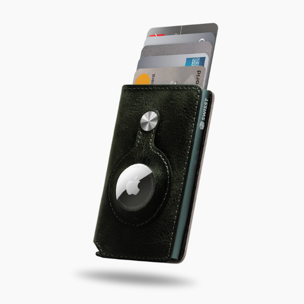 AirTag Wallet | Slim Trackable Wallet | Minimalist Card Wallet for Men Royal Blue
